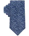 Tommy Hilfiger Men Botanical Ties In Blue