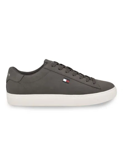 TOMMY HILFIGER MEN'S BRECON FAUX SUEDE LACE-UP SNEAKERS