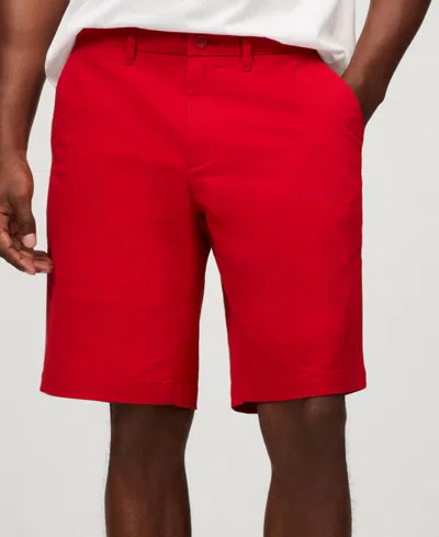 Tommy Hilfiger Men's Brooklyn 1985 9" Shorts In Medium Red