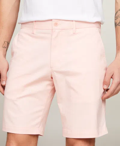 Tommy Hilfiger Men's Brooklyn 1985 9" Shorts In Pink Cryst