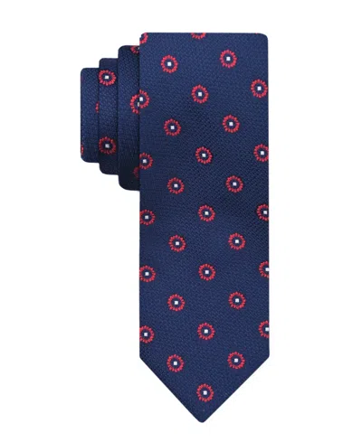 Tommy Hilfiger Men's Burnside Floral Medallion Classic Tie In White