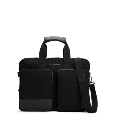 Tommy Hilfiger Men's Business Laptop Bag In Black