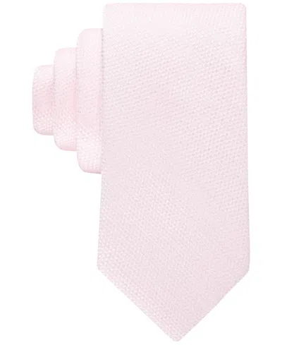 Tommy Hilfiger Men's Calexico Solid Textured Tie In Pink