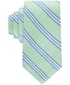 Tommy Hilfiger Men's Campbell Stripe Tie In Green