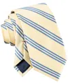 Tommy Hilfiger Men's Campbell Stripe Tie In Yellow