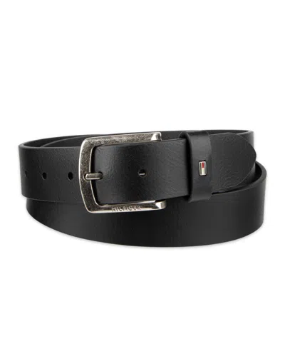 Tommy Hilfiger Men's Casual Belt In Black