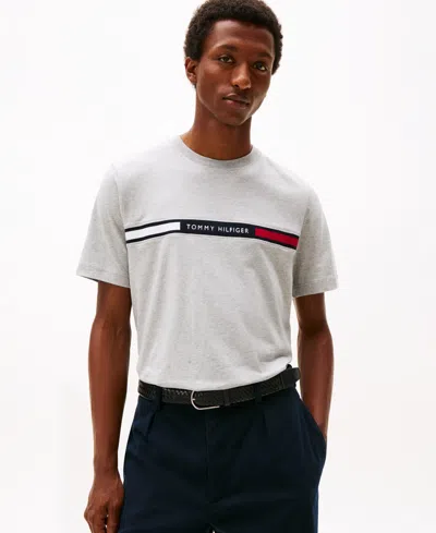 TOMMY HILFIGER MEN'S CHEST INSERT LOGO SHORT SLEEVE T-SHIRT