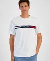 Tommy Hilfiger Hilfiger Chest Insert Mens T-shirt In White