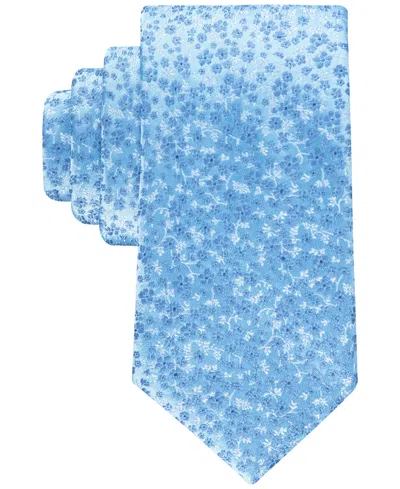 Tommy Hilfiger Men's Chico Floral Tie In Blue