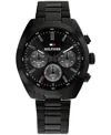 Tommy Hilfiger Men's Chronograph Black Ip Stainless Steel Bracelet Watch, 40mm