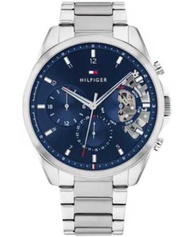 Tommy Hilfiger Men's Chronograph Stainless Steel Bracelet Watch 44mm