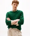 Tommy Hilfiger Wool Crewneck Sweater In Green