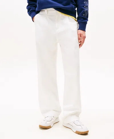 TOMMY HILFIGER MEN'S CLASSIC FIT STRAIGHT LEG SAILING CHINOS