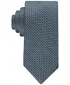 Tommy Hilfiger Men's Classic Floral Dot Tie In Medium Green In Green