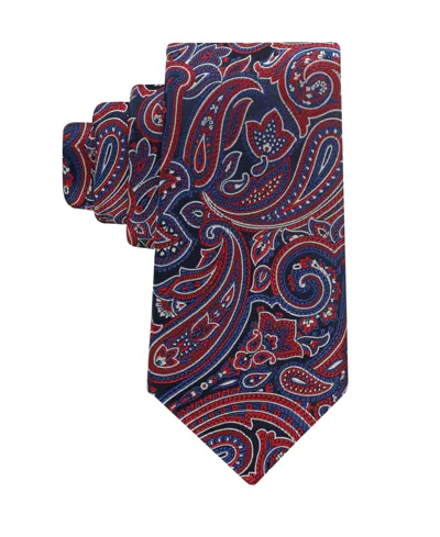 Tommy Hilfiger Men's Colonial Paisley Print Classic Tie In Multi
