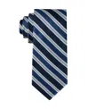 Tommy Hilfiger Men's Conrad Striped Pattern Classic Tie In Blue