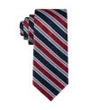 Tommy Hilfiger Men's Conrad Striped Pattern Classic Tie In Multi