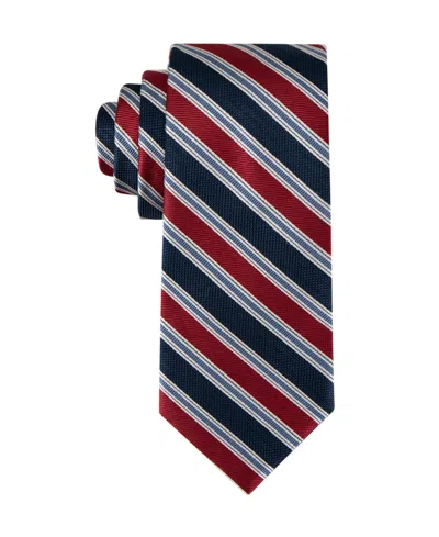 Tommy Hilfiger Men's Conrad Striped Pattern Classic Tie In Multi