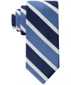 Tommy Hilfiger Men's Contrast Stripe Tie In Navy In Blue