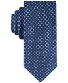Tommy Hilfiger Men's Core Micro-dot Tie In Purple