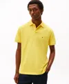 Tommy Hilfiger Regular Fit Stretch Tommy Polo In Yellow