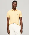 Tommy Hilfiger Regular Fit Stretch Tommy Polo In Neutral