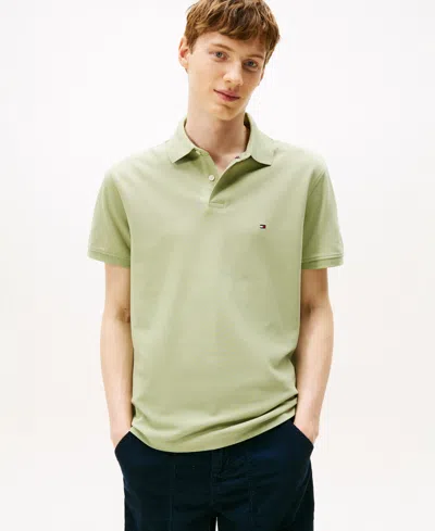 Tommy Hilfiger Men's Cotton Classic Fit 1985 Polo In Green