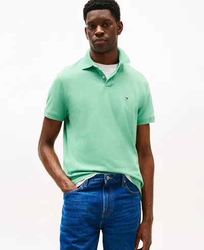 Tommy Hilfiger Men's Cotton Classic Fit 1985 Polo In Green