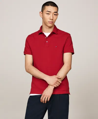 Tommy Hilfiger Regular Fit 1985 Polo In Primary Red