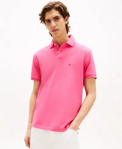 Tommy Hilfiger Men's Cotton Classic Fit 1985 Polo Shirt In Pink