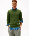 Tommy Hilfiger Men's Crewneck Seasonal Sweater In Green