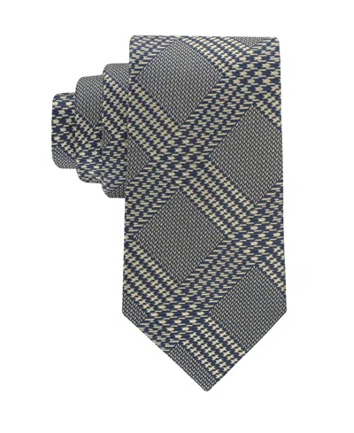 Tommy Hilfiger Men's Tucker Plaid Pattern Tie In Neutral