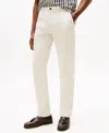 Tommy Hilfiger Men's Denton Tailored Fit Knit Tech Chinos In White