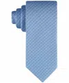 Tommy Hilfiger Men's Derby Geo Tie In Bright Blue In Blue