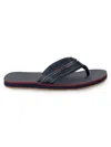 TOMMY HILFIGER MEN'S DESTINO LOGO THONG SANDALS