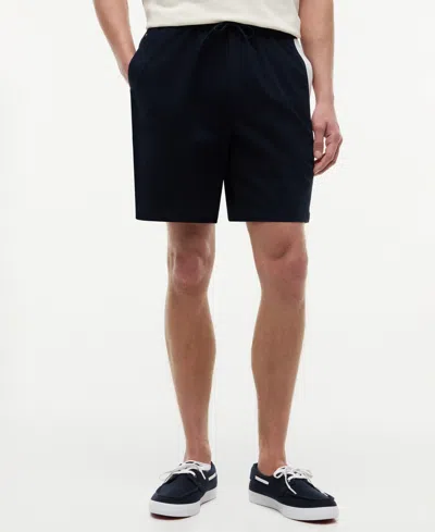 Tommy Hilfiger Men's Dover Poplin Logo Shorts In Black