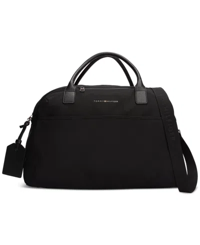 Tommy Hilfiger Men's Nylon Duffel Bag In Black