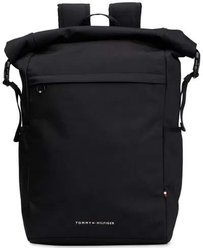 Tommy Hilfiger Men's Element Rolltop Bag In Black
