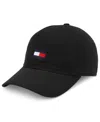 Tommy Hilfiger Men's Embroidered Ardin Cap In Black