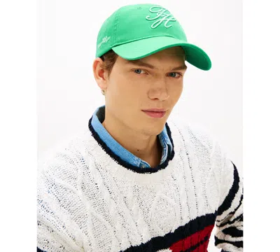 Tommy Hilfiger Men's Embroidered Logo Cap In Blue