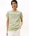 Tommy Hilfiger Men's Embroidered Logo Slim-fit Crewneck T-shirt