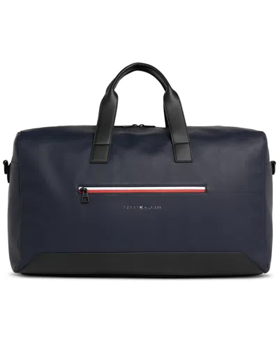 Tommy Hilfiger Men's Essential Corporate Duffel Bag In Black