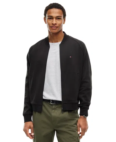 Tommy Hilfiger Men's Essential Intechno Full-zip Bomber Jacket In Animal Print