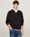 Tommy Hilfiger Intechno Knit Quarter In Black