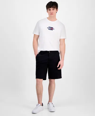 Tommy Hilfiger Men's Essential Solid Cargo Shorts In Dark Sable