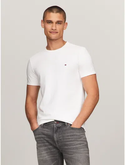 Tommy Hilfiger Essential Solid T In Optic White