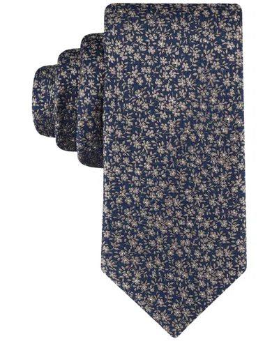 Tommy Hilfiger Men's Felicity Floral Tie In Taupe