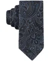 Tommy Hilfiger Men's Ferris Classic Paisley Tie In Black,blue