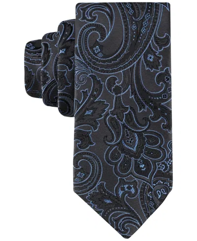 Tommy Hilfiger Men's Ferris Classic Paisley Tie In Black,blue