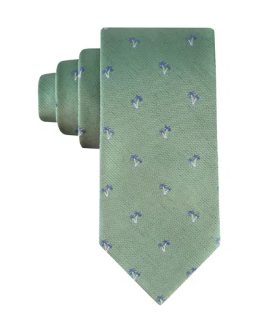 Tommy Hilfiger Men's Fitz Palm Tree Tie In Green